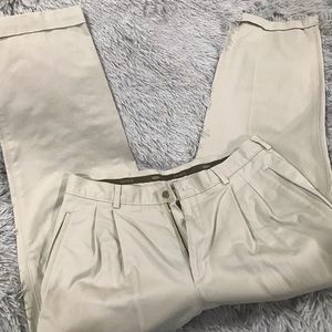 Men’s Savane (34x29) Pleated Khakis